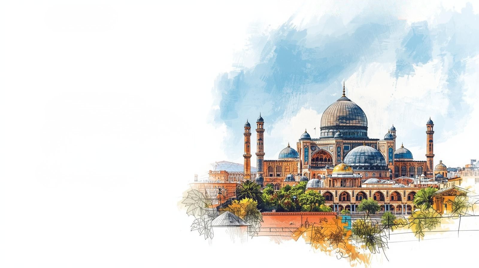 Beautiful travel destination