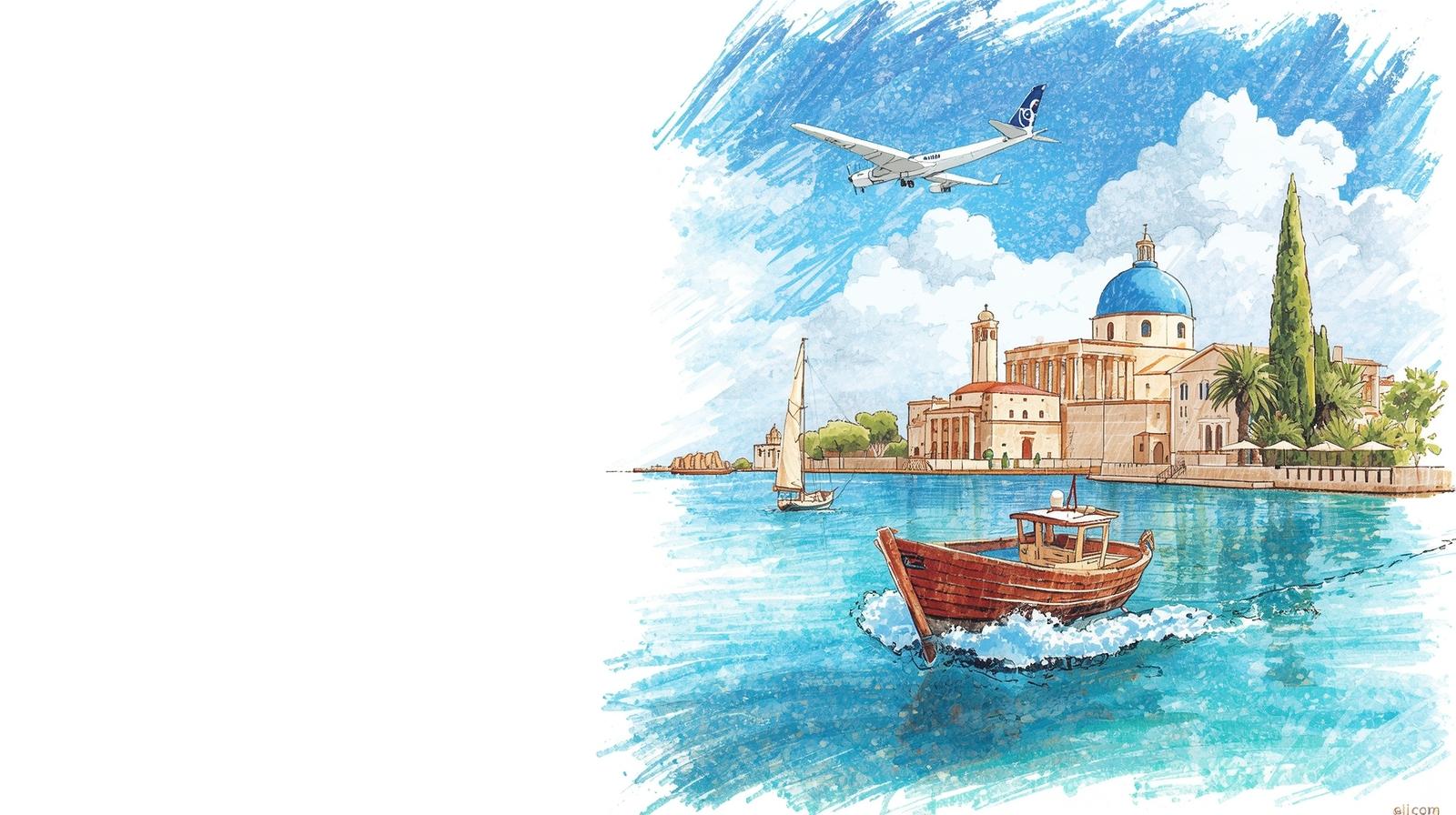 Beautiful travel destination