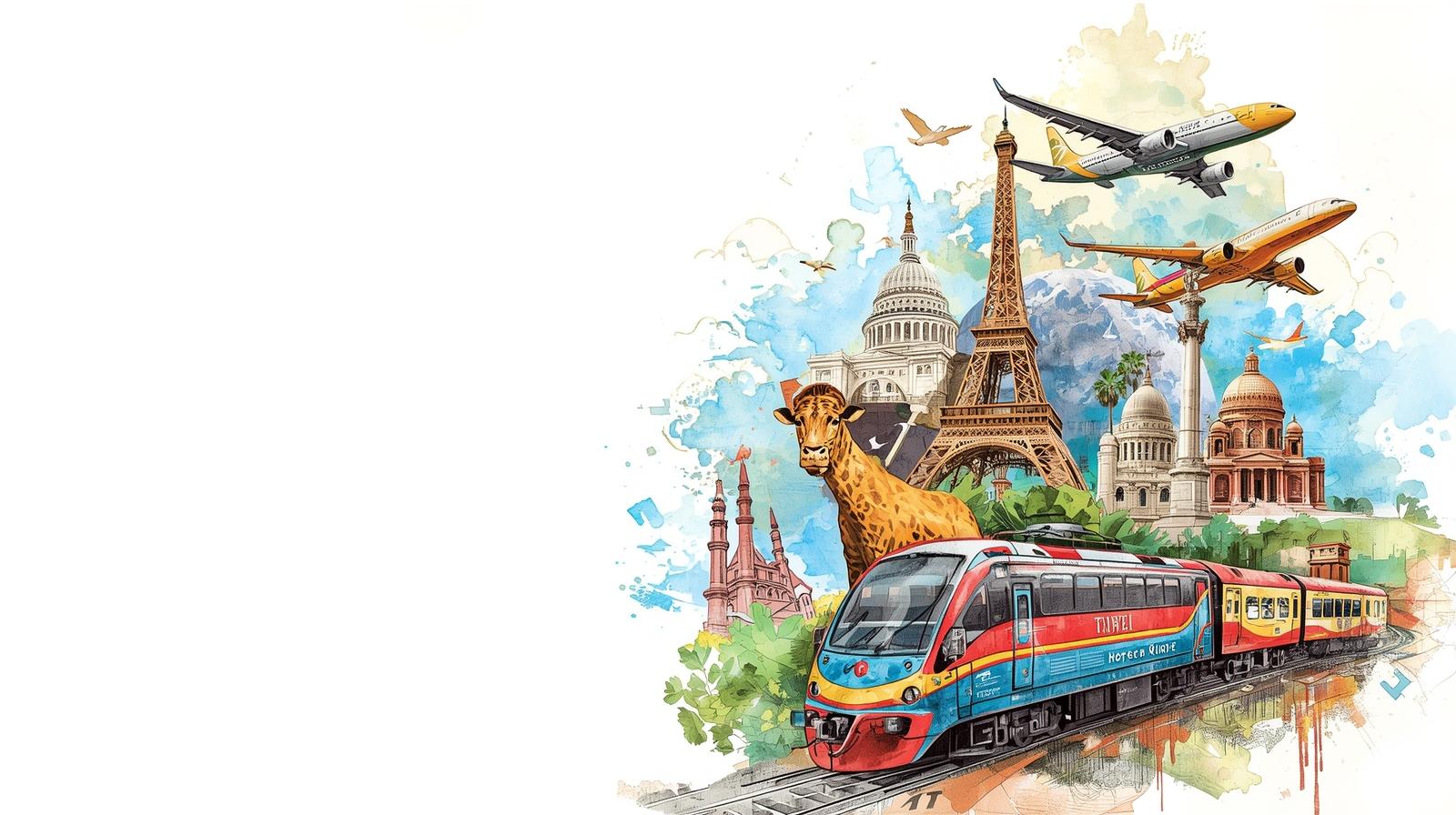 Beautiful travel destination